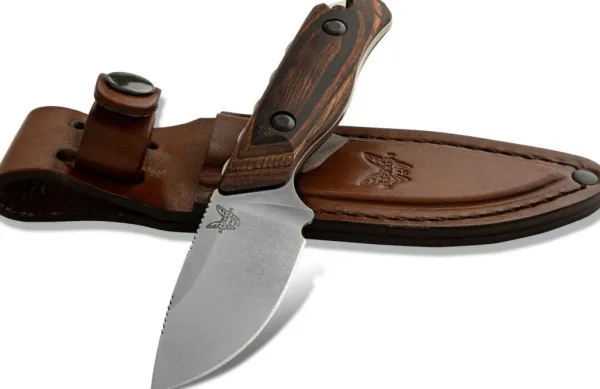 Benchmade Metsästyspuukot^15017 Hidden Canyon Hunter w Wood Handle