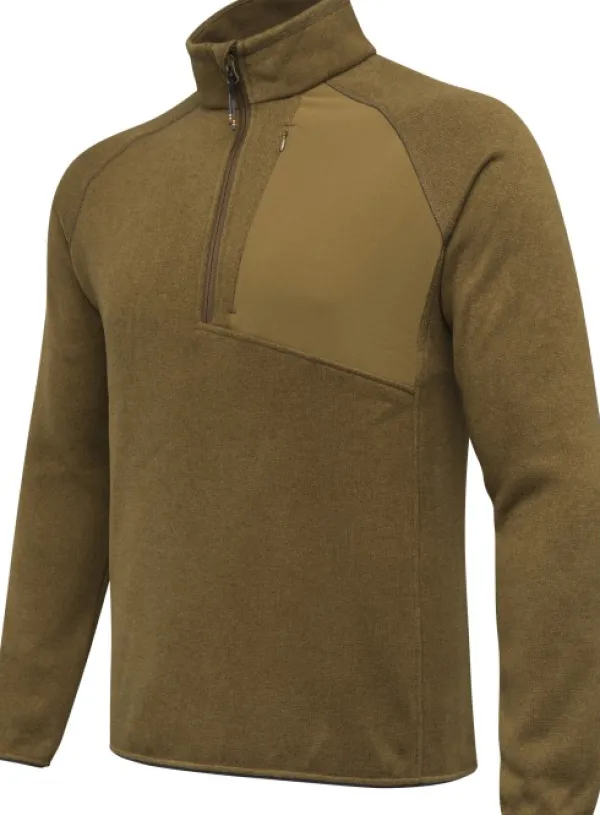 Beretta Metsästysliivit/Fleeceliivit^Abisko Half Zip Fleece fleecetakki, Otter
