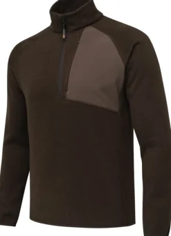 Beretta Abisko Half Zip Fleece fleecetakki, Brown Bark| Metsästysliivit/Fleeceliivit