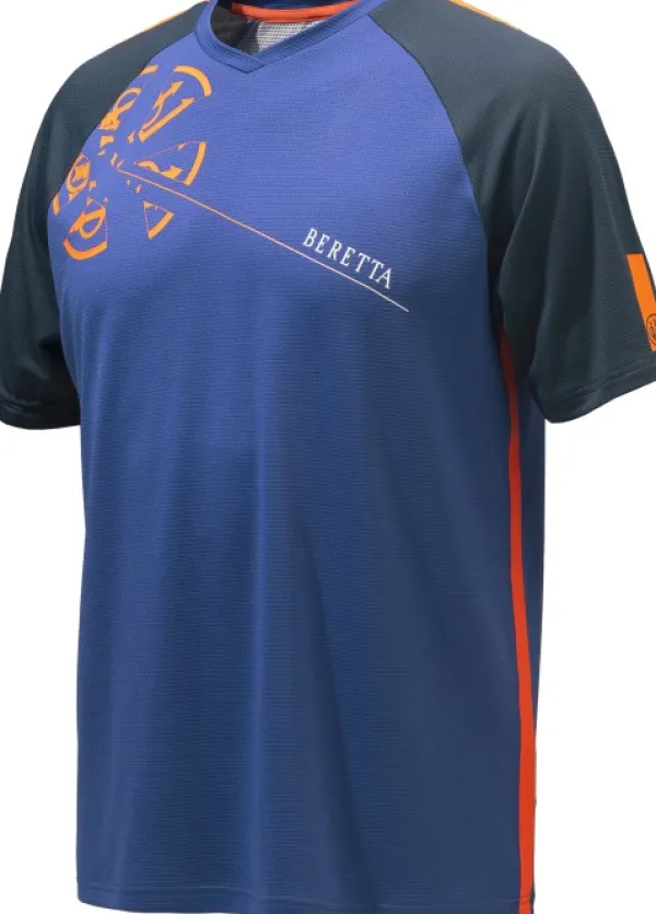 Beretta Metsästysliivit/Fleeceliivit^Bullseye t-paita, sininen