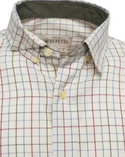 Beretta Metsästyspaidat^Charlow LS Shirt paita, White & Green Check