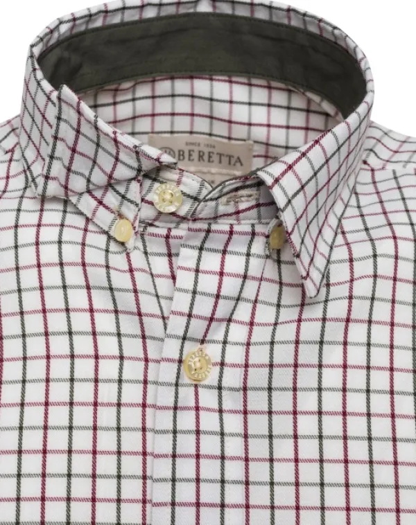 Beretta Metsästyspaidat^Charlow LS Shirt paita, Ivory & Blue Check