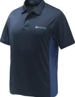 Beretta Metsästysliivit/Fleeceliivit^Flash Tech Polo Blue Total Eclipse