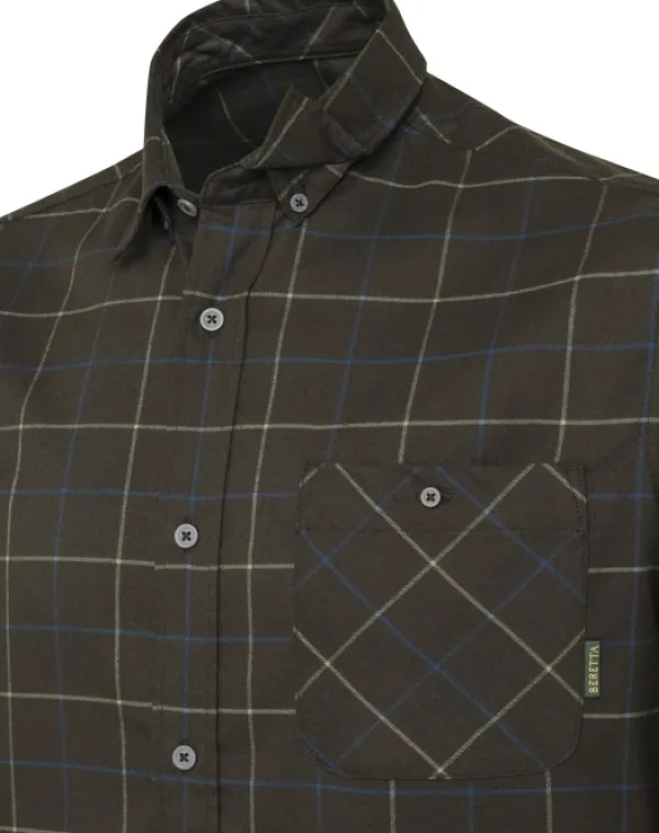 Beretta Jargo Stretch Shirt paita, Bark & Sage Check| Metsästyspaidat