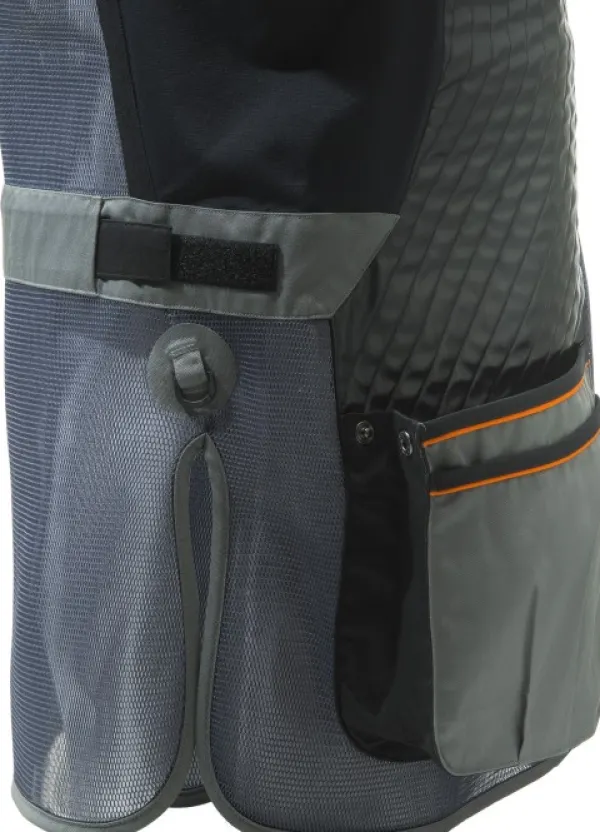 Beretta Sporting EVO Vest ammuntaliivi, Grey Castelrock & Black & Orange| Liivit