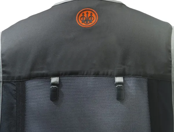 Beretta Sporting EVO Vest ammuntaliivi, Grey Castelrock & Black & Orange| Liivit