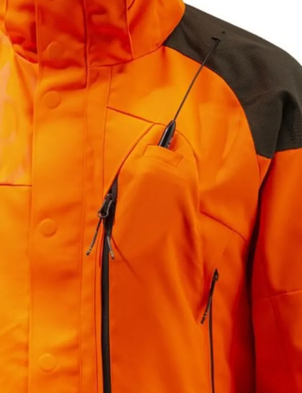 Beretta Thorn Resistant EVO Jacket kestävä metsästystakki, oranssi/musta| Koiranohjaajan Vaatteet