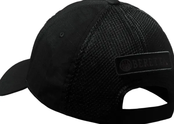 Beretta Metsästysasusteet/Metsästyslippikset^Unisex Velcro Patch Cap Black