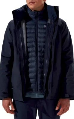 Berghaus Hillwalker 2.0 3in1 kuoritakki, Dusk| Kuori- Ja Sadetakit