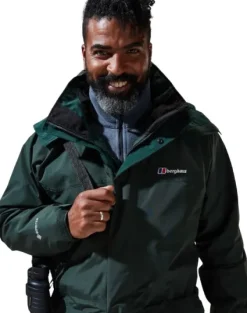 Berghaus Kuori- Ja Sadetakit^Long Cornice kuoritakki, Deep Forest