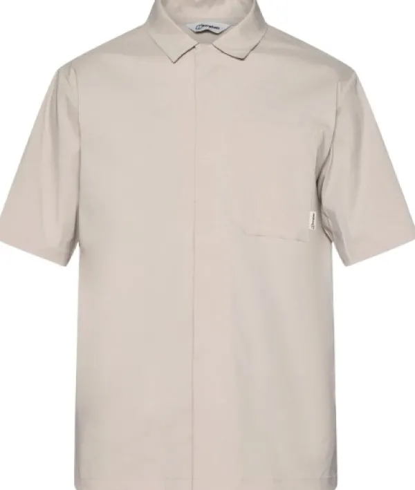 Berghaus Ms Explorer SS Overshirt Taupe| Flanelli- Ja Kauluspaidat