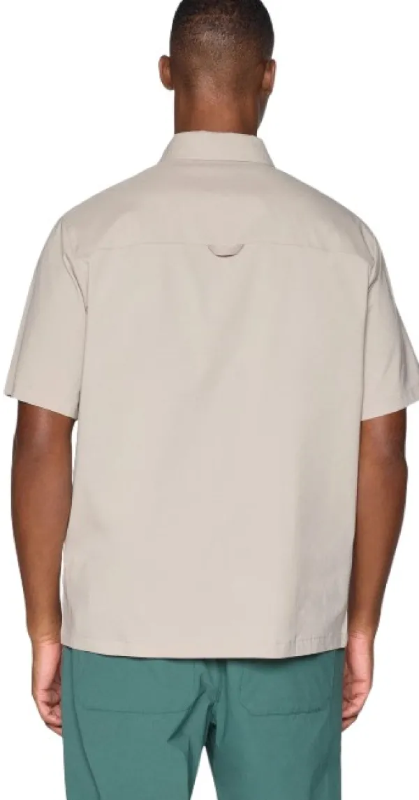 Berghaus Ms Explorer SS Overshirt Taupe| Flanelli- Ja Kauluspaidat