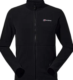 Berghaus M's Prism Micro Polartec InterActive Fleece Jacket AM Black/Black| Hupparit, Fleecet Ja Välipaidat