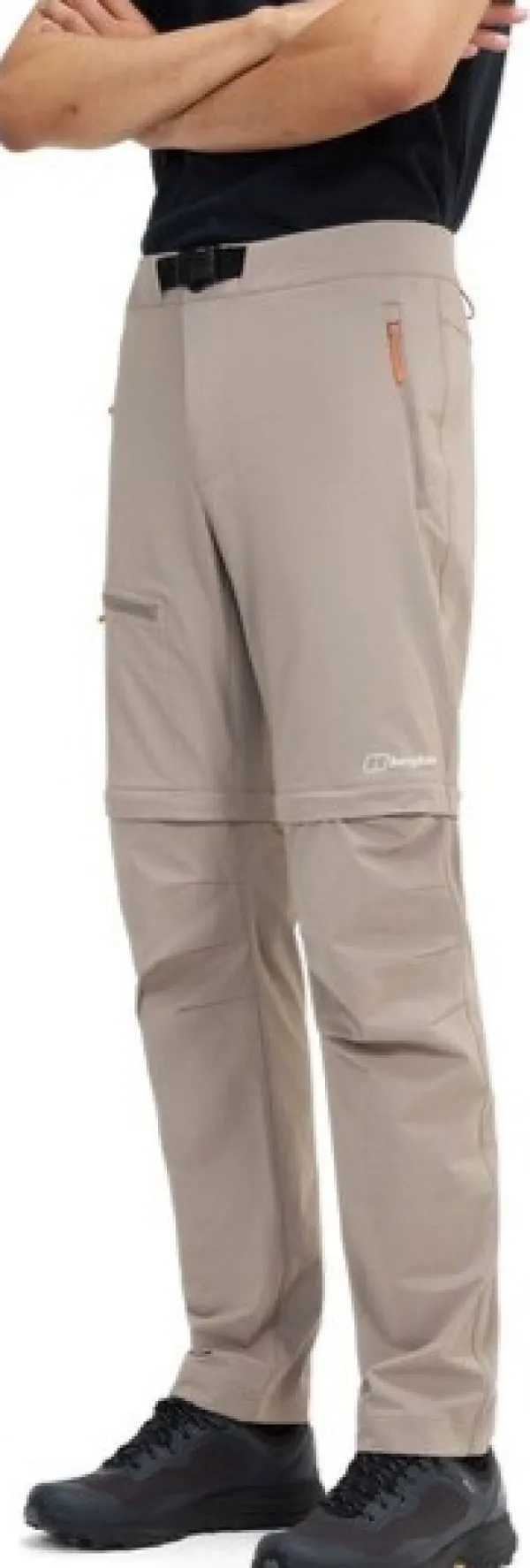 Berghaus Metsästyshousut/Softshellhousut Ja Tuulenpitävät Housut^Ms Trail-Explorer Zip Off Pant Char