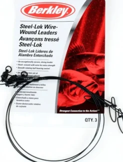 Berkley Mc Mahon teräsperuke viehelukolla, 3 kpl 9In| Vieheet Ja Uistimet