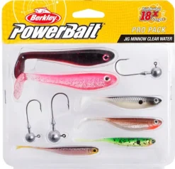 Berkley Vieheet Ja Uistimet^Pro Pack Jig Minnow Clear Water -jigisetti, kirkas