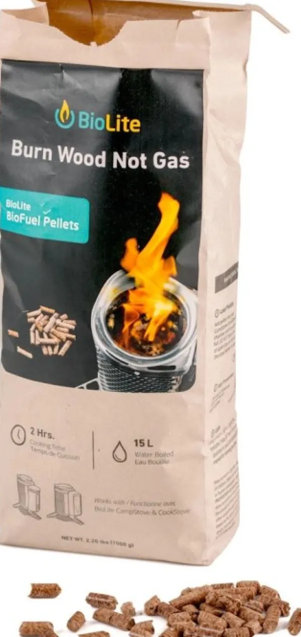 Biolite Avotulelle^Campstove Bio Fuel puupelletit, 1 kg
