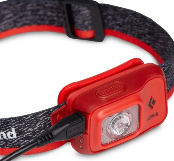Black Diamond Otsalamput^Astro 300-R Headlamp otsalamppu, punainen/harmaa