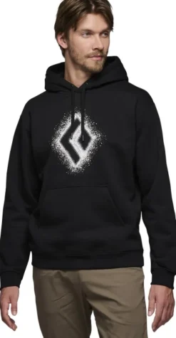 Black Diamond Hupparit, Fleecet Ja Välipaidat^Chalked Up 2.0 PO Hoody huppari, Black