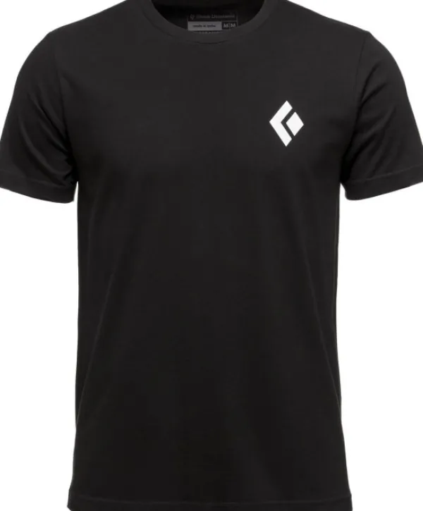 Black Diamond Equipmnt For Alpinist Tee t-paita, musta SS22| T-paidat Ja Pikeepaidat