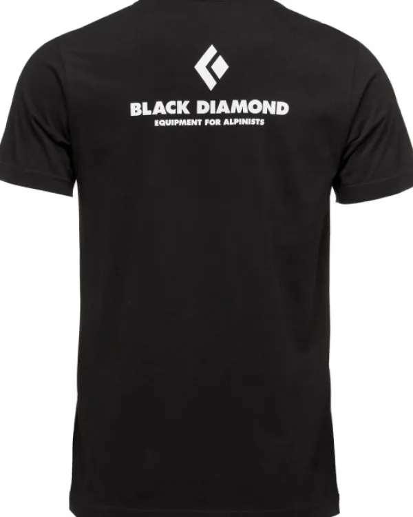 Black Diamond Equipmnt For Alpinist Tee t-paita, musta SS22| T-paidat Ja Pikeepaidat