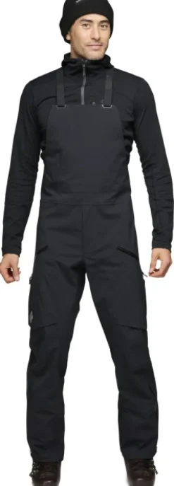 Black Diamond Hiihto- Ja Lasketteluvaatteet^Factor Bibs haalari/toppahousut, Black