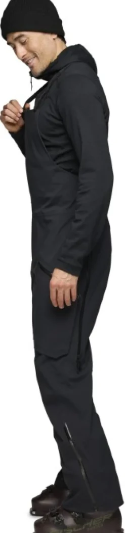 Black Diamond Hiihto- Ja Lasketteluvaatteet^Factor Bibs haalari/toppahousut, Black