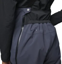 Black Diamond Factor Bibs naisten haalari/toppahousut, Charcoal| Hiihto- Ja Lasketteluvaatteet