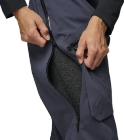 Black Diamond Factor Bibs naisten haalari/toppahousut, Charcoal| Hiihto- Ja Lasketteluvaatteet