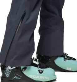 Black Diamond Factor Bibs naisten haalari/toppahousut, Charcoal| Hiihto- Ja Lasketteluvaatteet