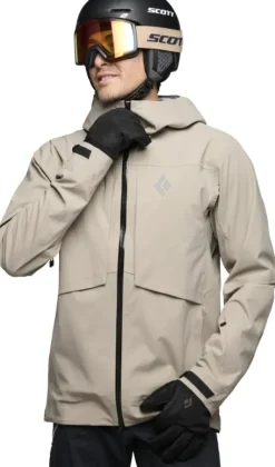 Black Diamond Factor Shell kuoritakki, Black| Kuori- Ja Sadetakit