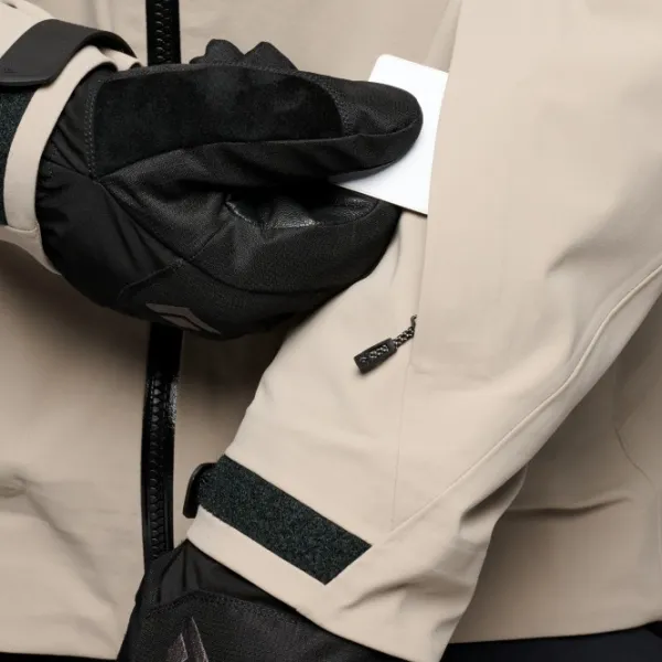 Black Diamond Factor Shell kuoritakki, Black| Kuori- Ja Sadetakit