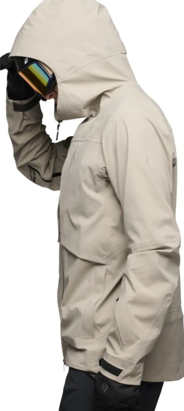 Black Diamond Factor Shell kuoritakki, Black| Kuori- Ja Sadetakit