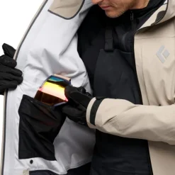 Black Diamond Factor Shell kuoritakki, Black| Kuori- Ja Sadetakit