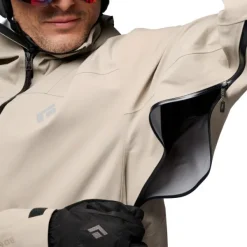 Black Diamond Factor Shell kuoritakki, Black| Kuori- Ja Sadetakit