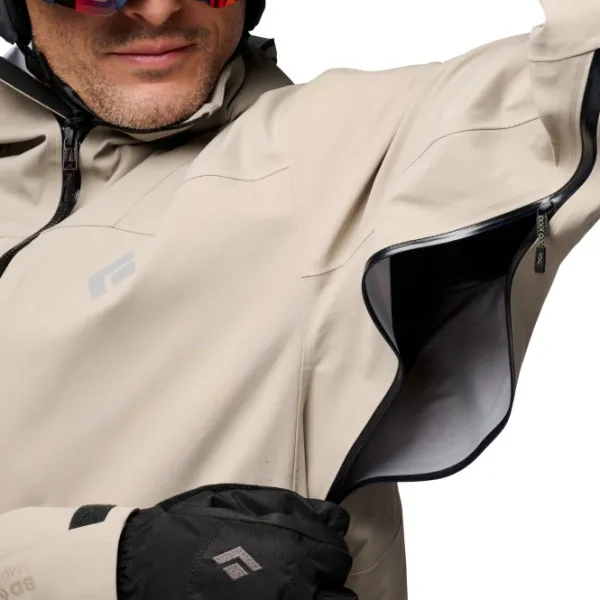 Black Diamond Factor Shell kuoritakki, Black| Kuori- Ja Sadetakit