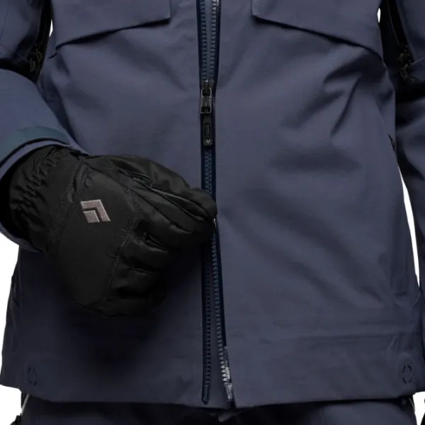 Black Diamond Factor Shell naisten takki, Charcoal| Kuori- Ja Sadetakit