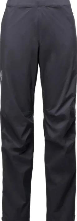 Black Diamond Fineline Stretch Fz Pants naisten housut, Black| Sadevaatteet