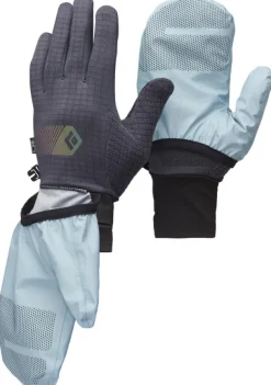Black Diamond Käsineet/Hanskat^Gridtech Storm Hood Gloves hanskat/kintaat, Carbon/Glacier
