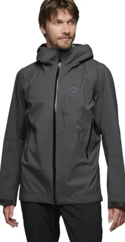 Black Diamond Highline Stretch Shell takki, Anthracite| Sadevaatteet