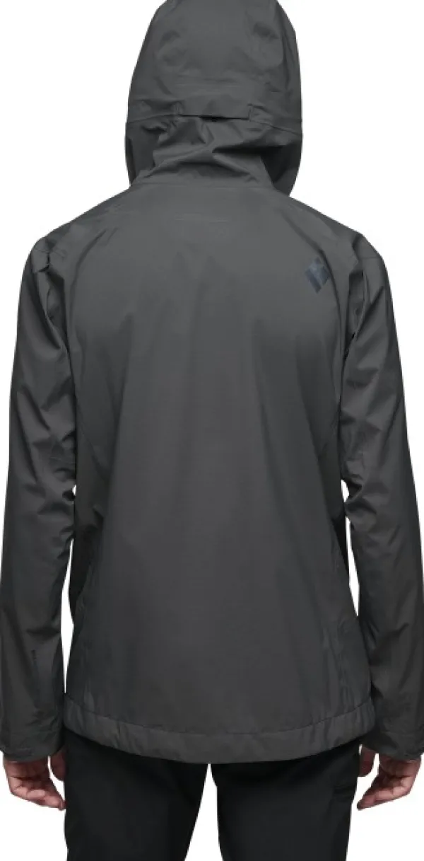 Black Diamond Highline Stretch Shell takki, Anthracite| Sadevaatteet