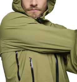 Black Diamond Highline Stretch Shell takki, Anthracite| Sadevaatteet