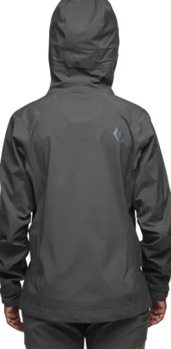 Black Diamond Sadevaatteet^Highline Stretch Shell naisten takki, Anthracite