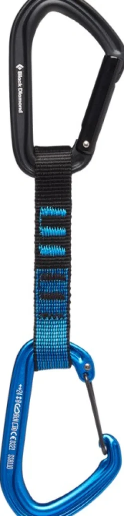 Black Diamond Hotforge Hybrid Quickdraw -kiinnike, 12 cm, sininen| Kiipeilyvarusteet