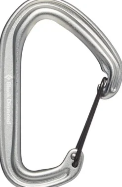 Black Diamond Hotwire Carabiner Light Gray| Reppujen Ja Laukkujen Tarvikkeet