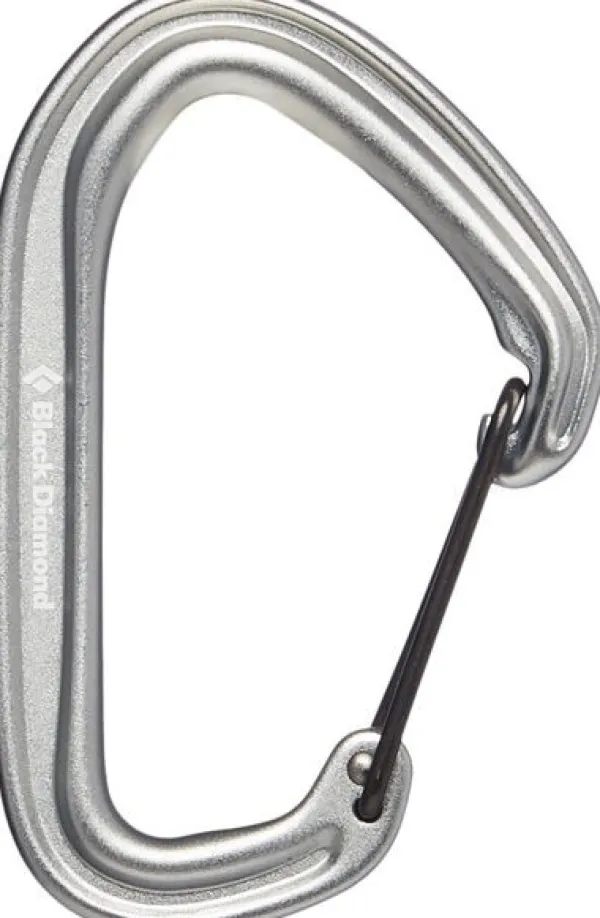 Black Diamond Hotwire Carabiner Light Gray| Reppujen Ja Laukkujen Tarvikkeet