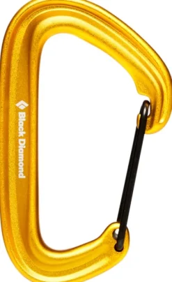 Black Diamond Kiipeilyvarusteet^Litewire karabiinihaka, keltainen