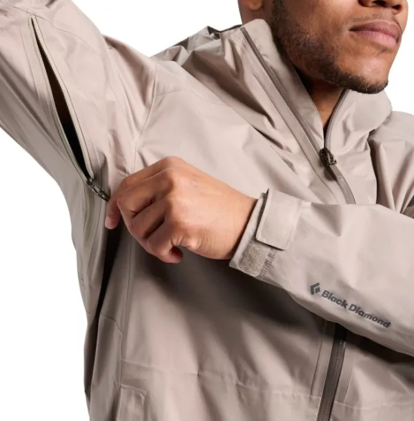 Black Diamond M Fineline Stretch Shell Moonstone| Sadevaatteet