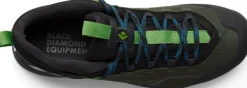 Black Diamond Ulkoilukengät^Mission Leather Low WP Approach Shoes kengät, vihreä