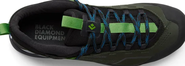 Black Diamond Ulkoilukengät^Mission Leather Low WP Approach Shoes kengät, vihreä